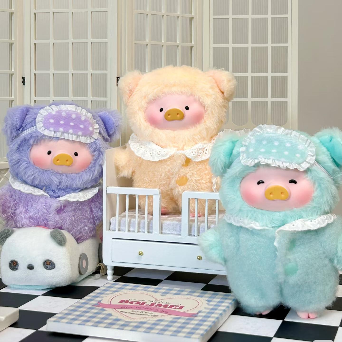 One top boxes Lulu the Piggy Everything in Dreams Series Plush Blind Box - Kawaii Mystery Toy